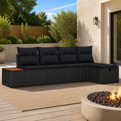 High-Quality Modular Garden Sofa Set with Cushions