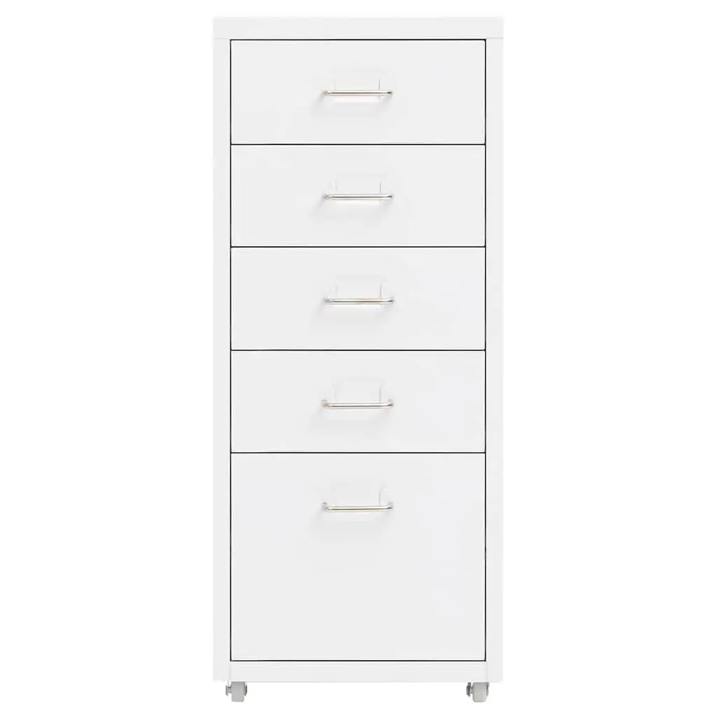 Mobile Filing Cabinet with 5 Drawers