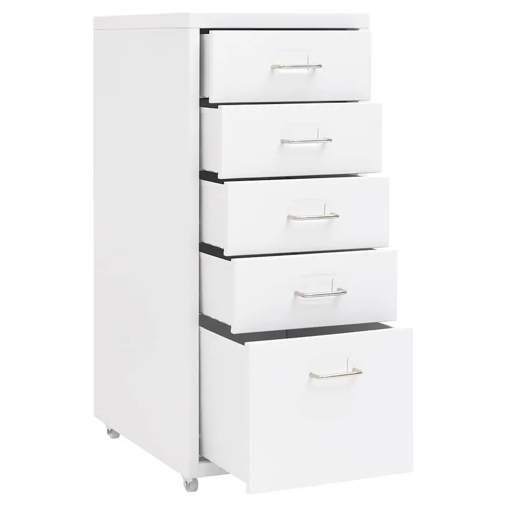 Mobile Filing Cabinet with 5 Drawers