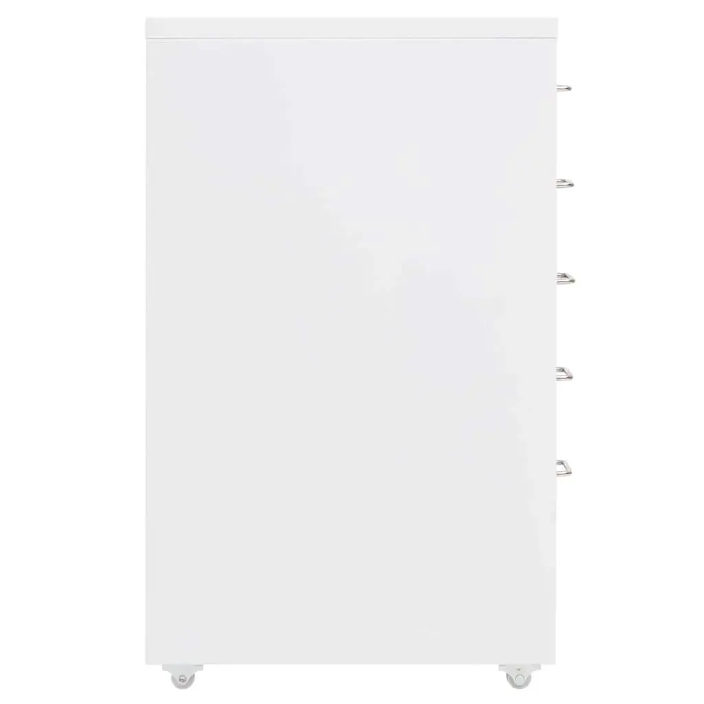 Mobile Filing Cabinet with 5 Drawers