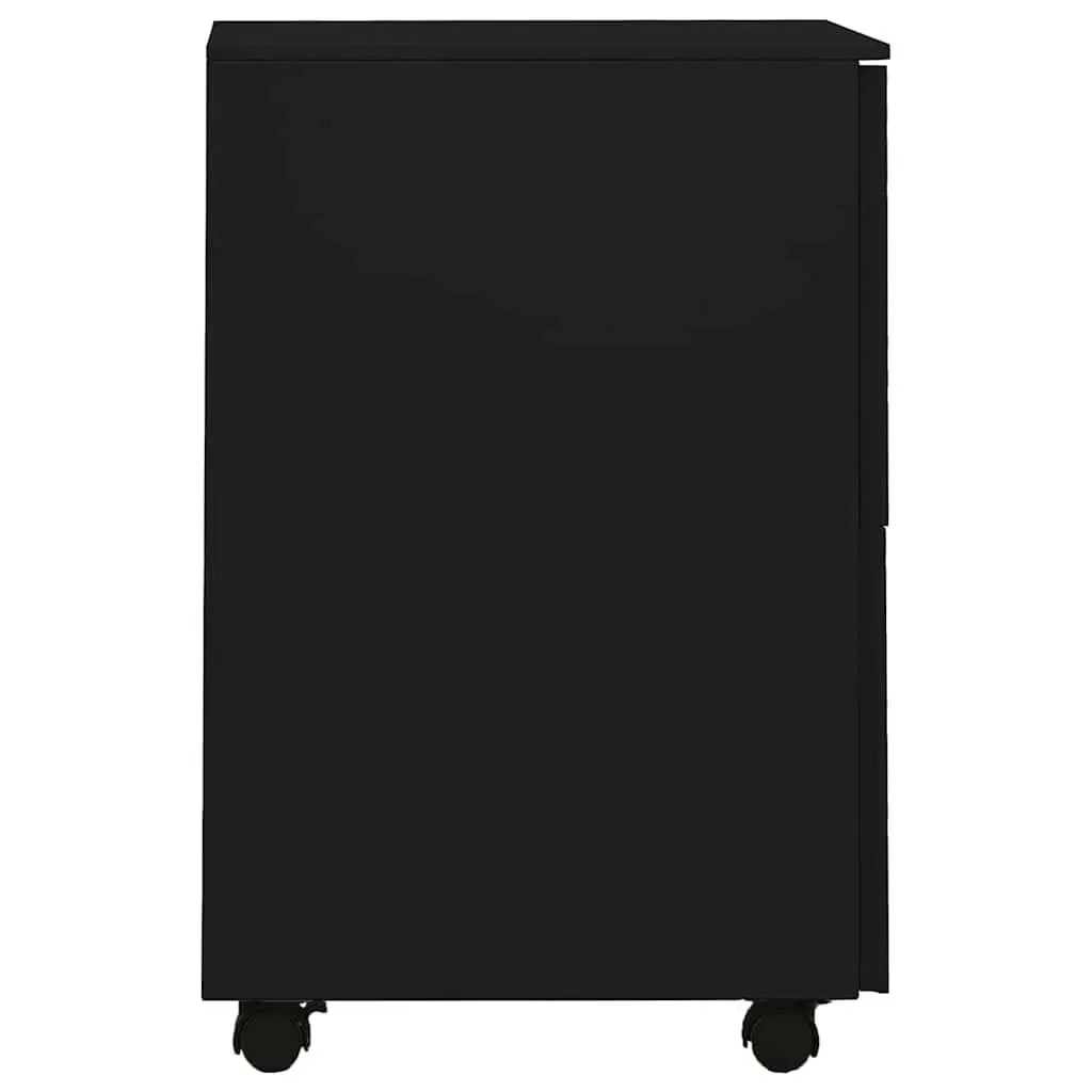 2 Drawer Mobile File Cabinet for Office Storage