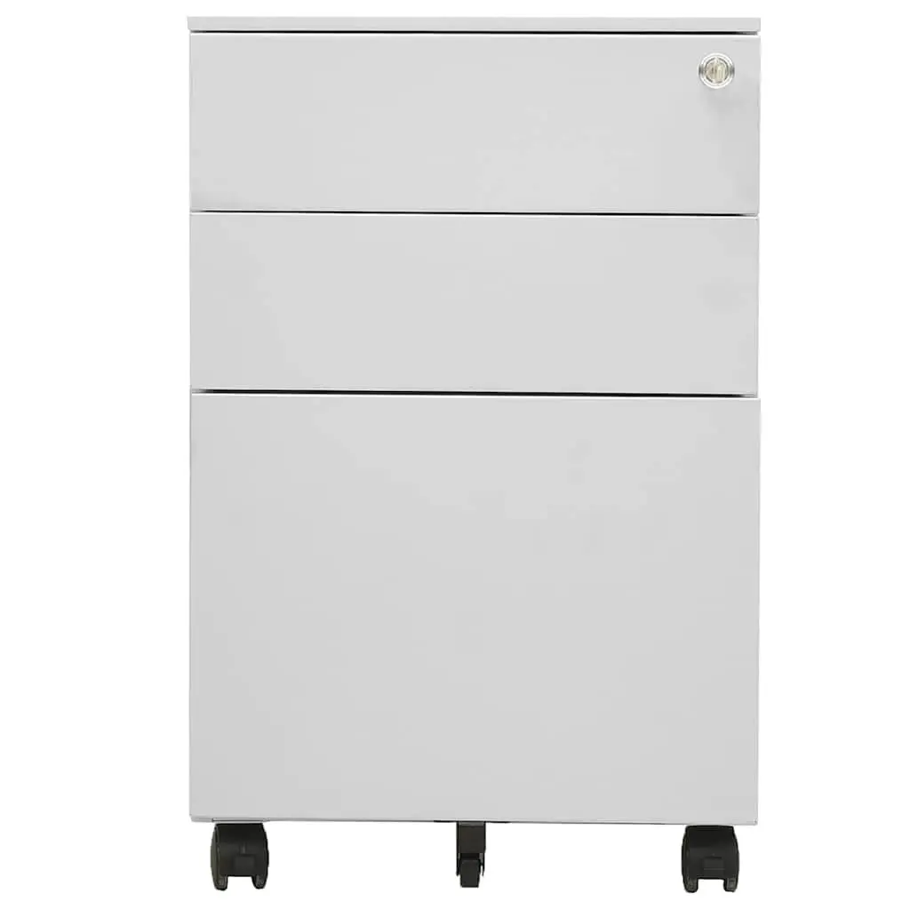 3 Drawer Mobile Filing Cabinet for Office Storage