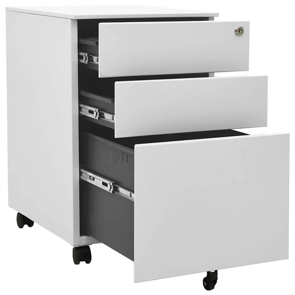 3 Drawer Mobile Filing Cabinet for Office Storage