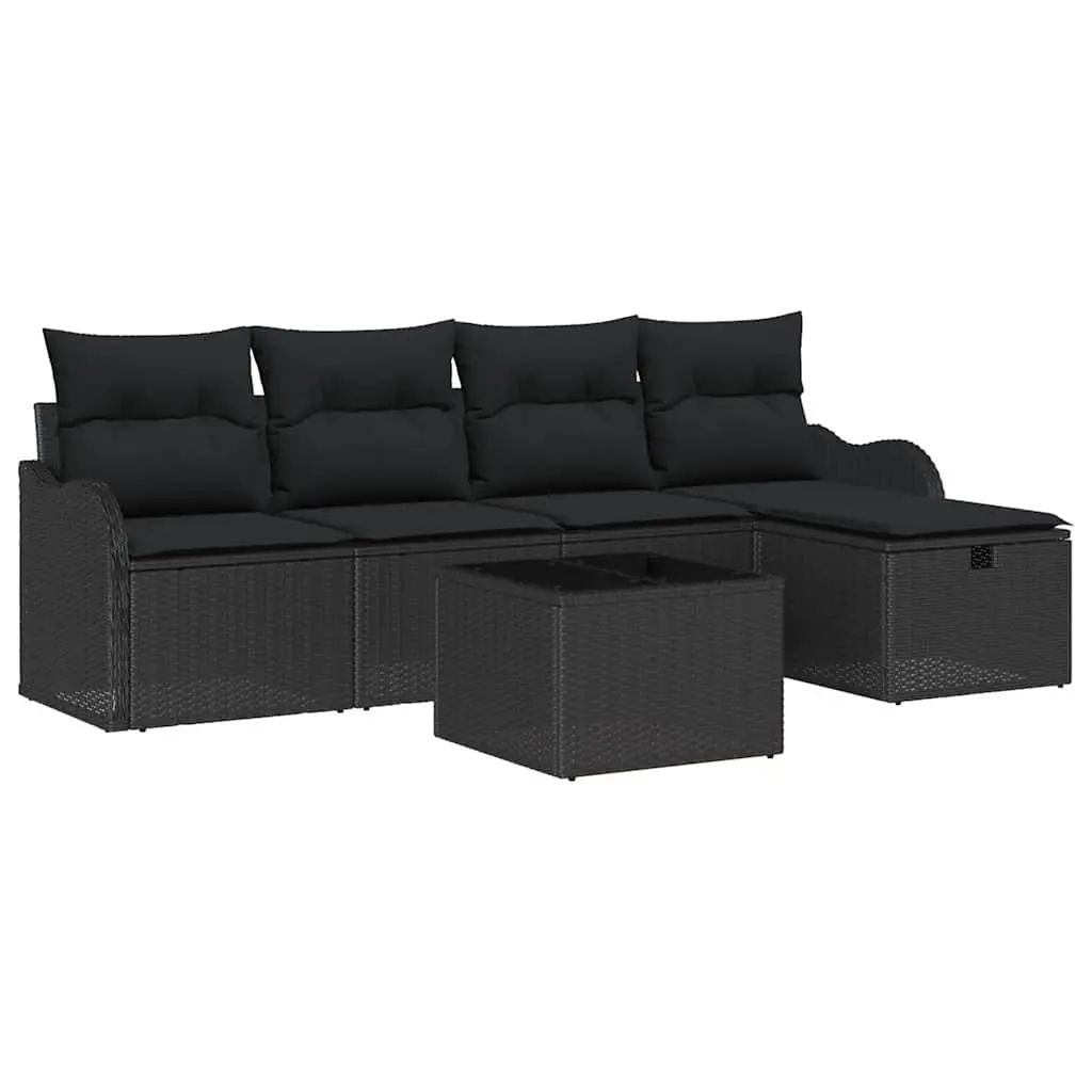 Modular Garden Sofa Set 6 Pieces for Outdoors