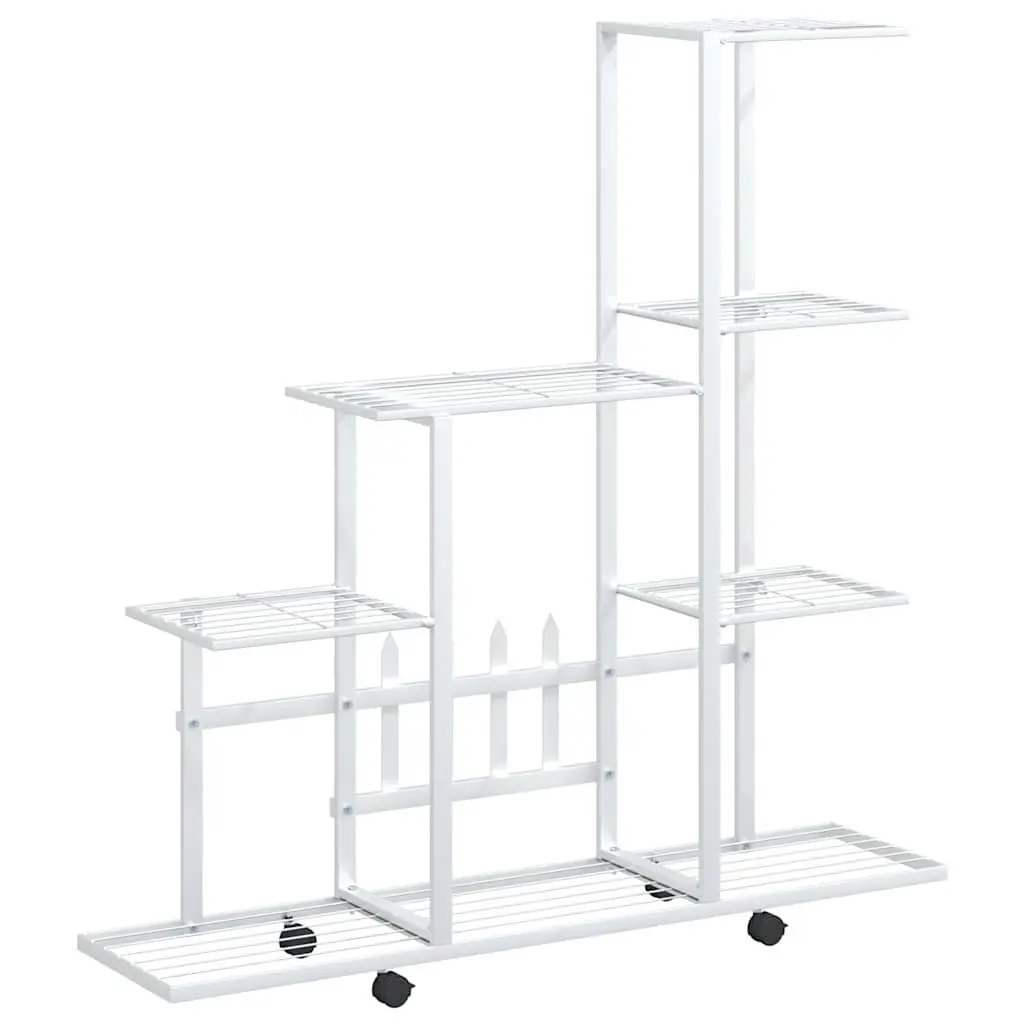 Metal Plant Stand with Wheels for Display