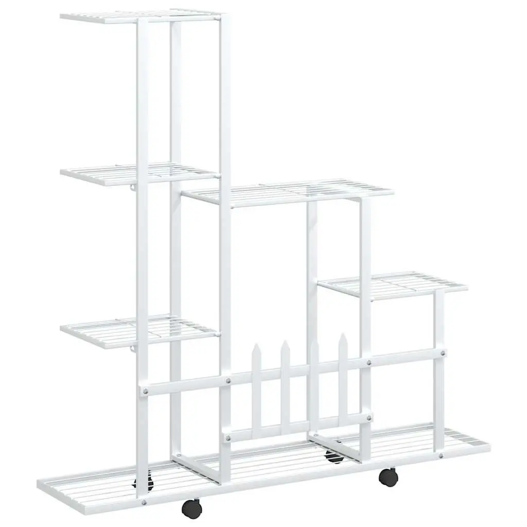 Metal Plant Stand with Wheels for Display