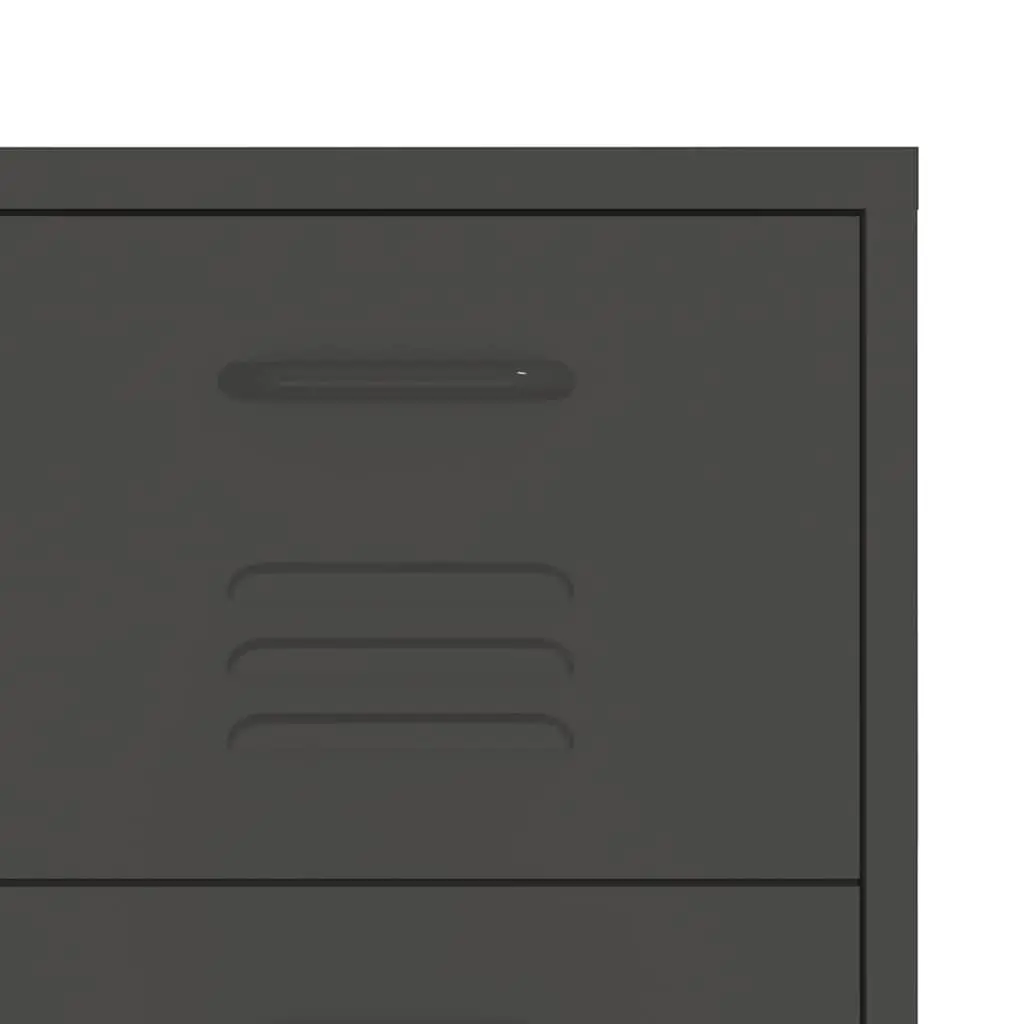Storage Cabinet Steel 80cm Width 35cm Depth 1015cm Height Anthracite 6 Drawer Organiser