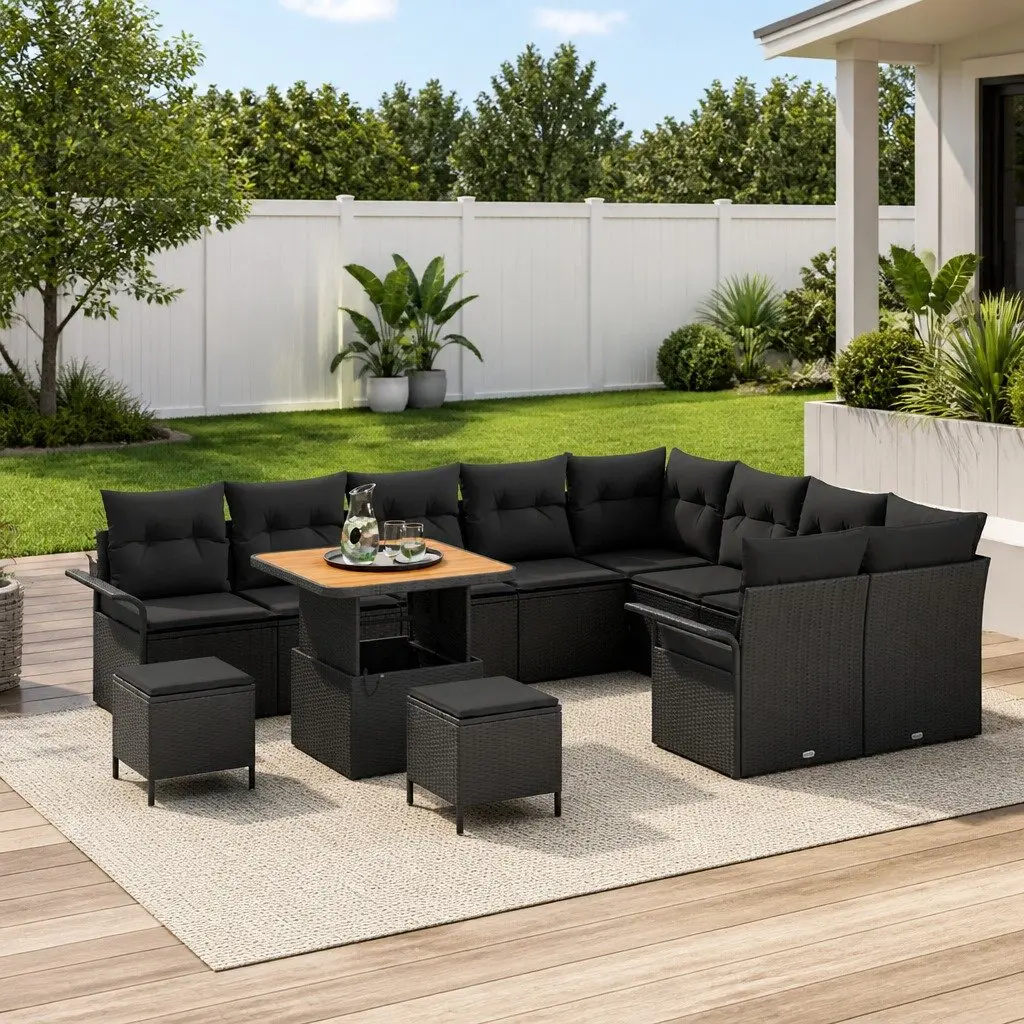 Modular Outdoor Garden Sofa Set 12 pcs