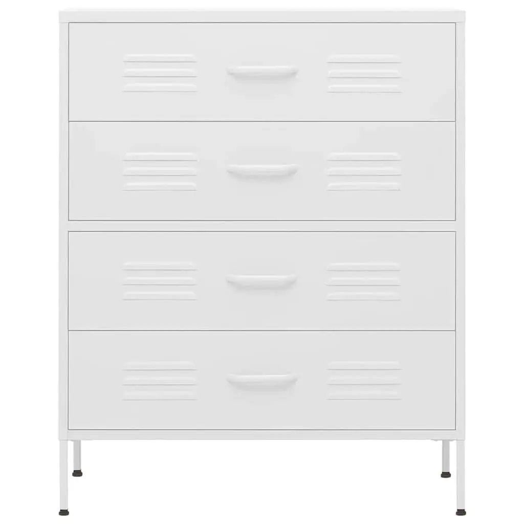 Chest of Drawers White Storage Cabinet Bedroom Furniture Organiser Drawers