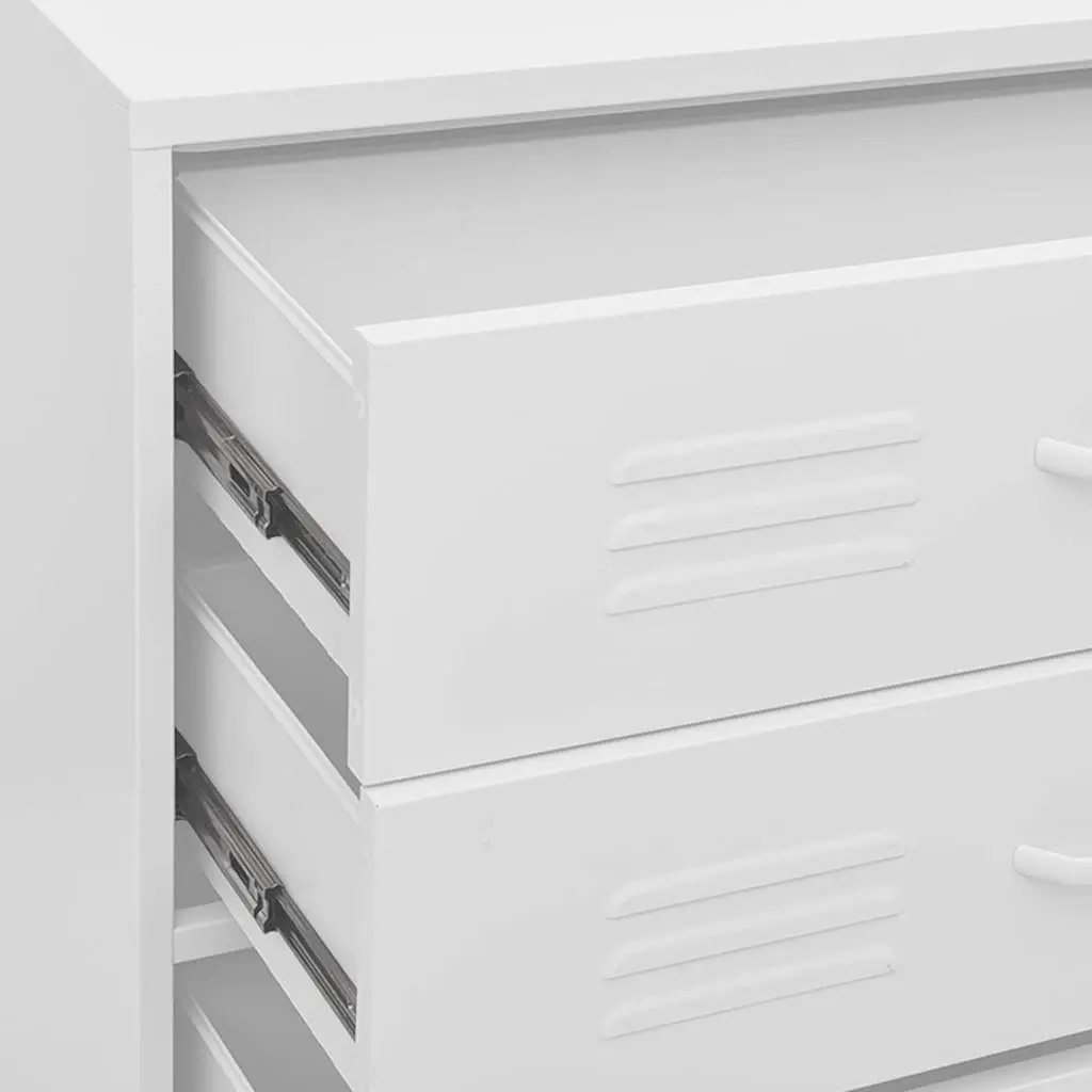 Chest of Drawers White Storage Cabinet Bedroom Furniture Organiser Drawers
