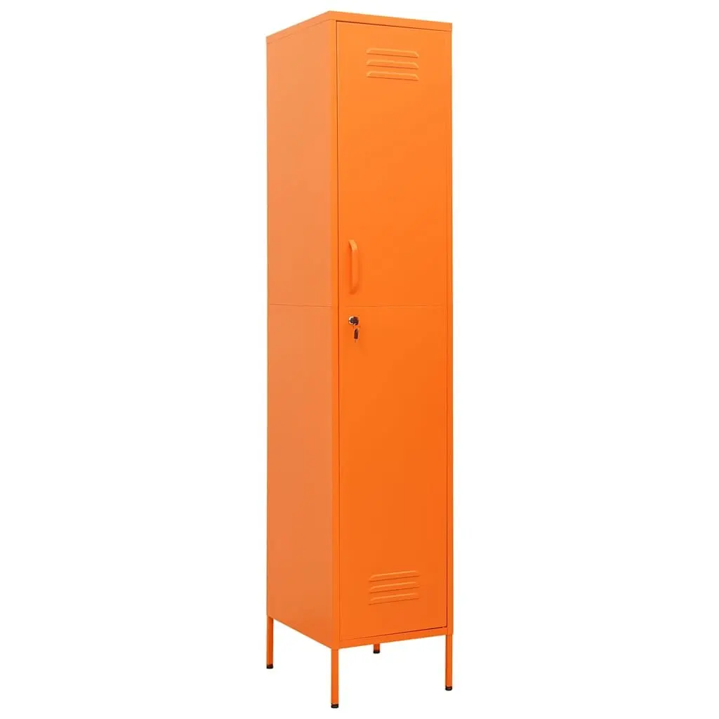 Steel Locker Cabinet with 4 Adjustable Shelves