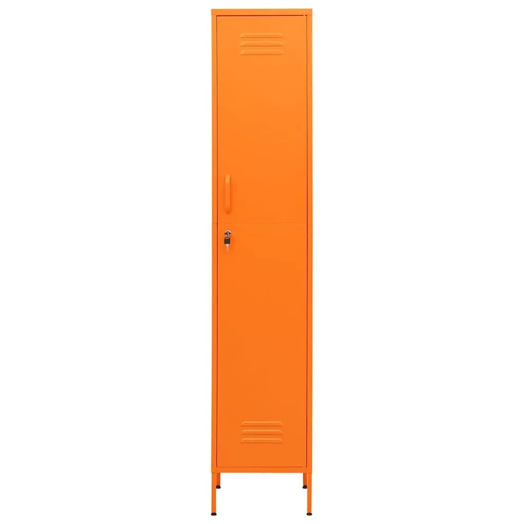 Steel Locker Cabinet with 4 Adjustable Shelves