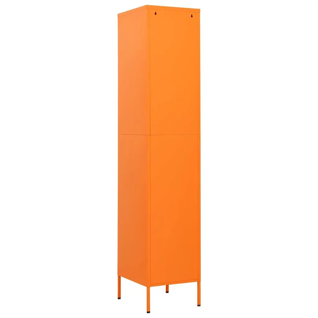 Steel Locker Cabinet with 4 Adjustable Shelves