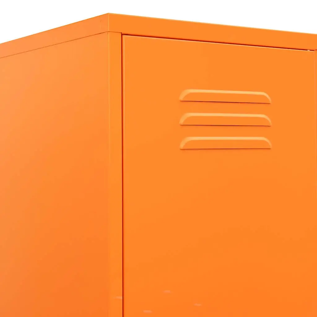 Steel Locker Cabinet with 4 Adjustable Shelves