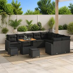 Premium 13-Piece Modular Garden Sofa Set for Outdoor Use