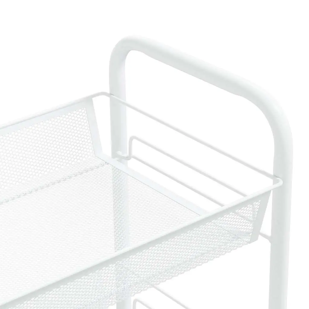 5-Tier Kitchen Trolley with Removable Mesh Baskets