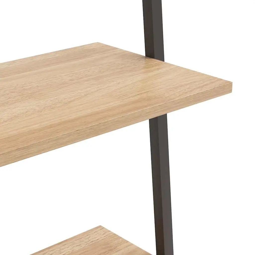 5-Tier Shelf Steel Frame 64W x 34D x 185.5H cm Brown Black