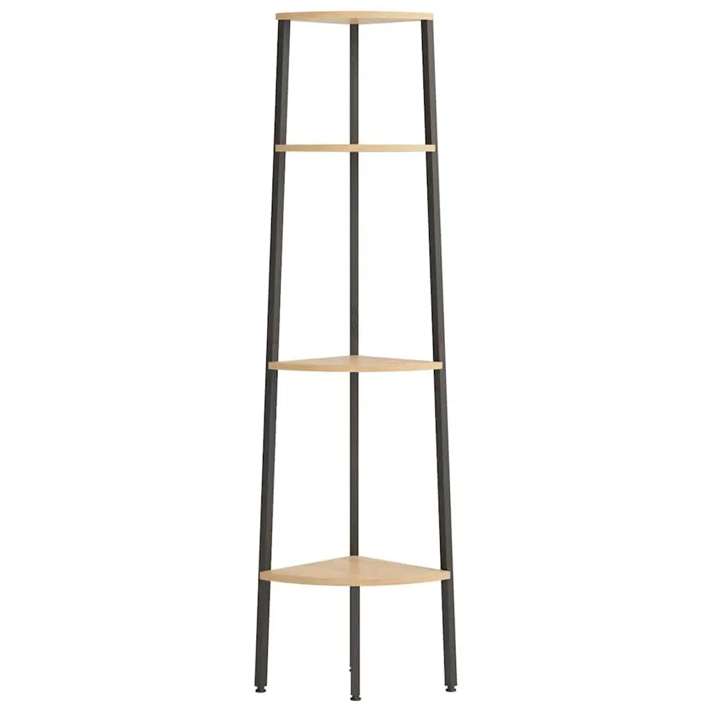 4-Tier Corner Shelf for Optimal Storage