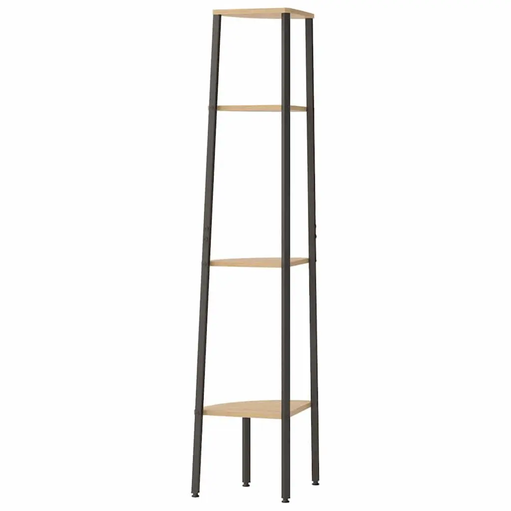 4-Tier Corner Shelf for Optimal Storage
