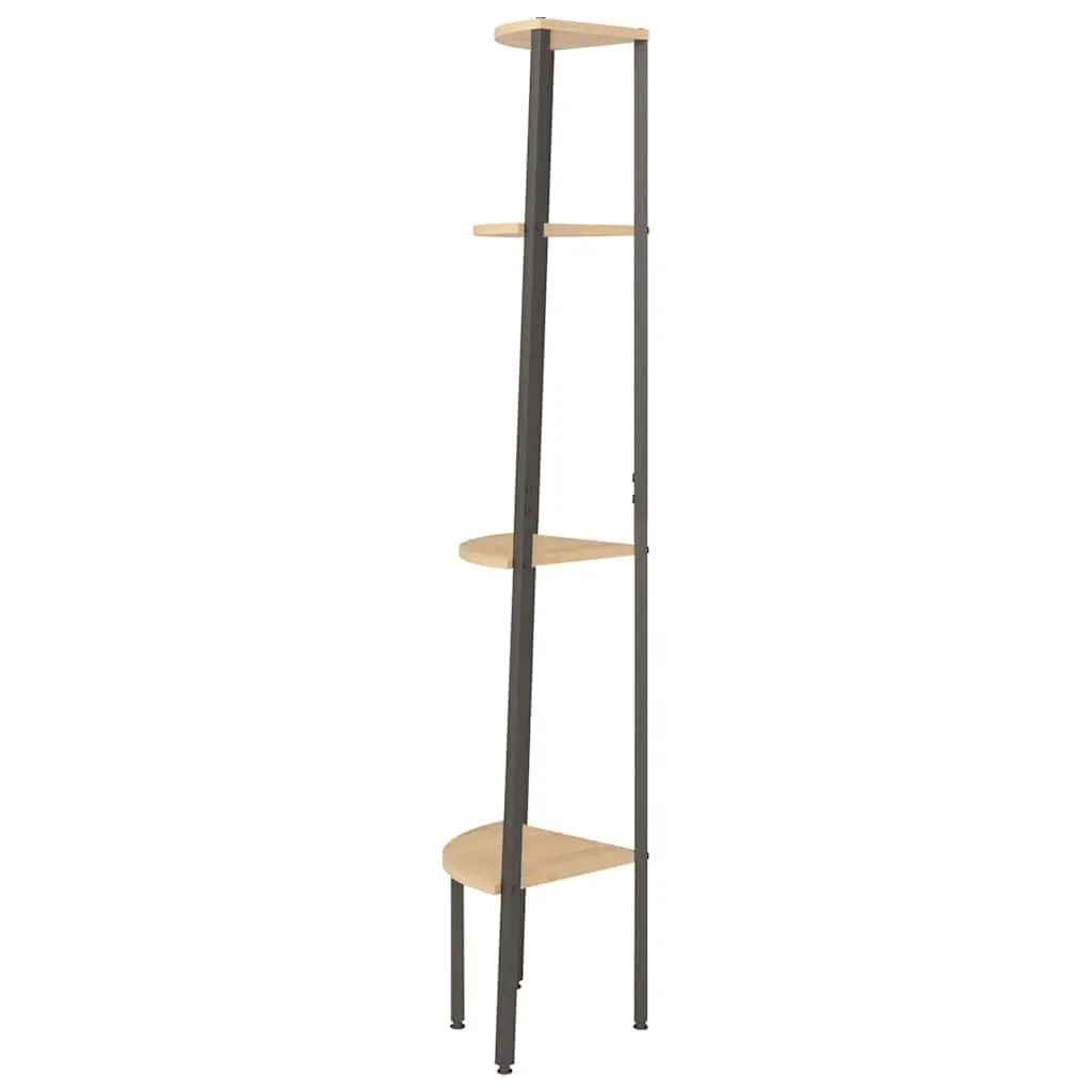 4-Tier Corner Shelf for Optimal Storage
