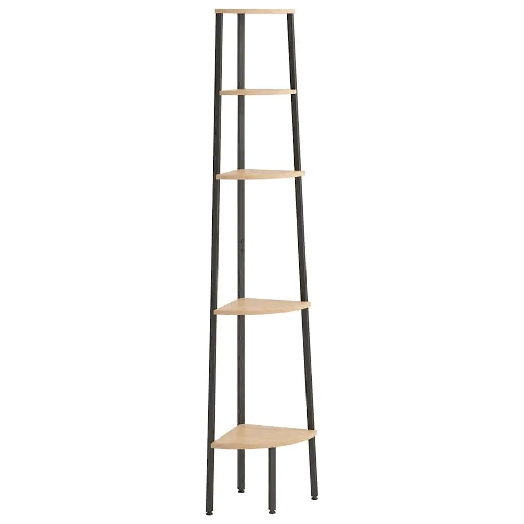 5-Tier Corner Shelf for Compact Spaces