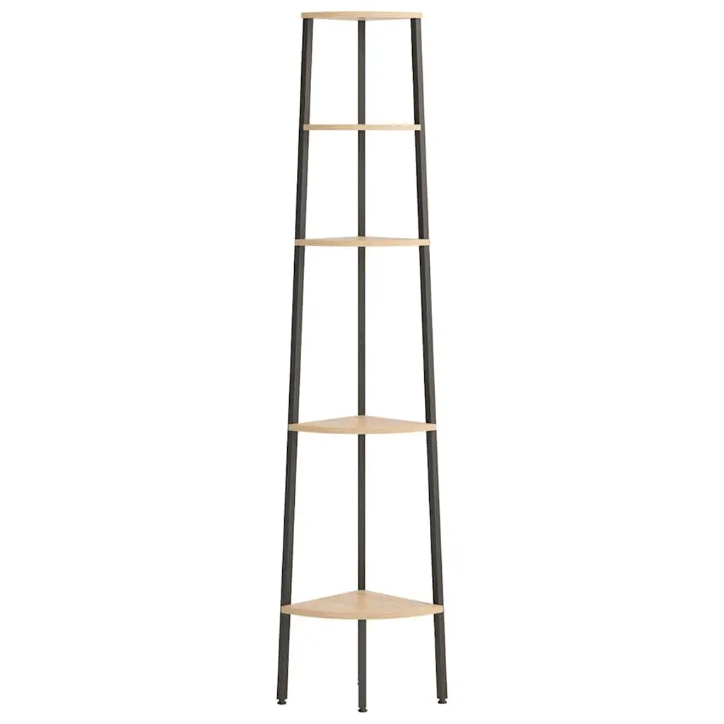 5-Tier Corner Shelf for Compact Spaces