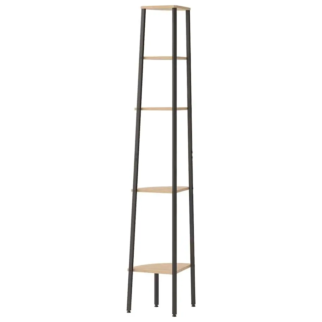 5-Tier Corner Shelf for Compact Spaces