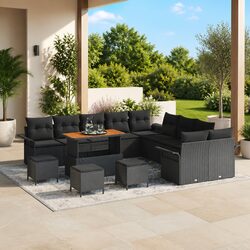 Premium 14-Piece Garden Sofa Set for Outdoor Comfort