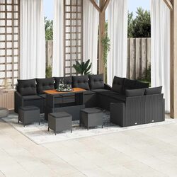 Durable Outdoor Garden Sofa Set 13 pcs Modular Design