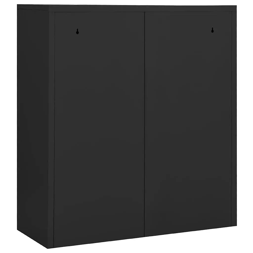 Anthracite Steel Office Storage Cabinet