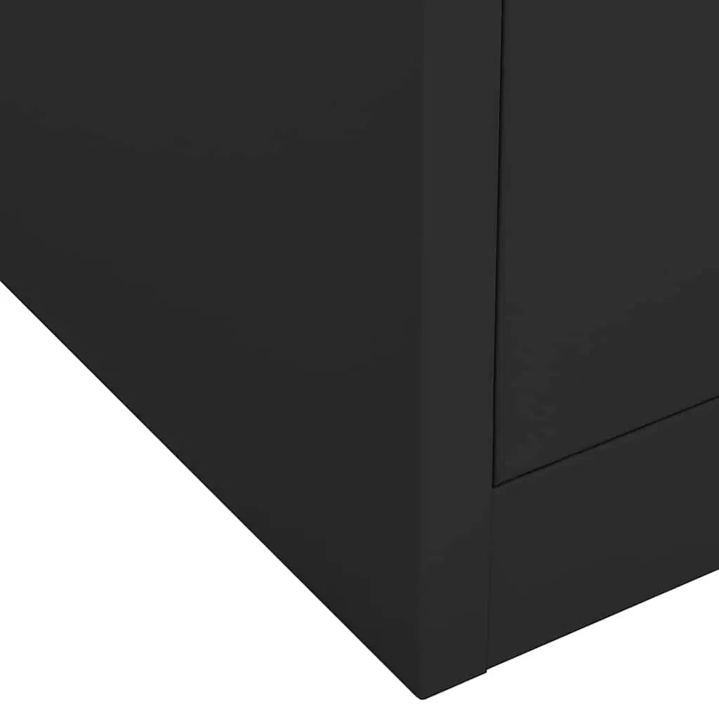 Anthracite Steel Office Storage Cabinet