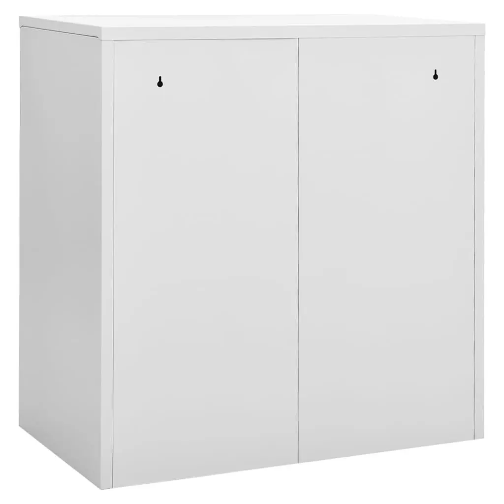 Grey Blue Locker Cabinet for Secure Storage