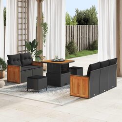 High-Quality 10-Piece Modular Outdoor Garden Sofa Set