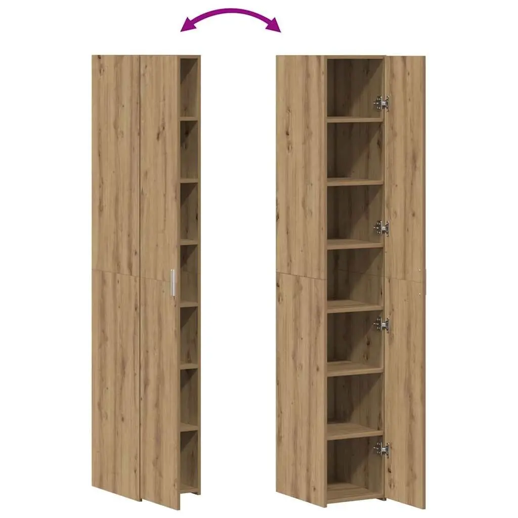 Brown Highboard Storage Cabinet for Organized Living