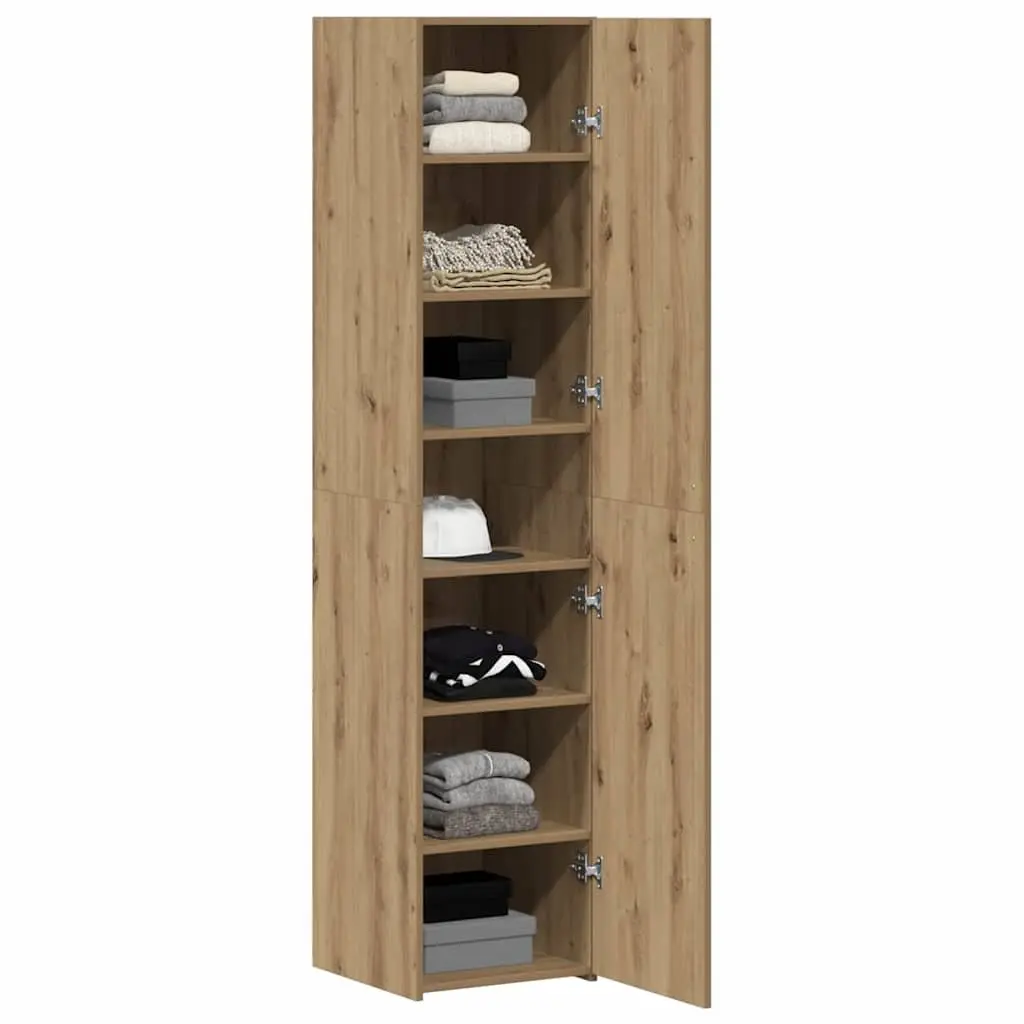 Highboard Engineered Wood Brown 40 x 42.5 x 185 cm Storage Furniture
