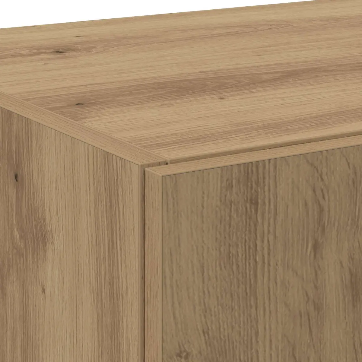 Rustic Wooden Highboard Buffet Cabinet 70cm