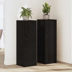 Sturdy Black Plant Stand Set – 2 Pieces, 33 x 33 x 100 cm