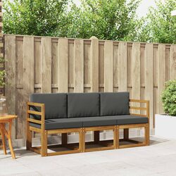 Acacia Wood Outdoor Sofa Set for Stylish Terraces
