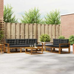 Premium 6-Piece Outdoor Sectional Sofa Set for Patio