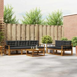 Premium Modular Outdoor Sectional Sofa Set – 6 Pieces