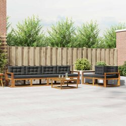 High-Quality Outdoor Sectional Sofa Set 7 pcs