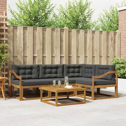 Durable 5 Piece Outdoor Sofa Set for Stylish Lounging