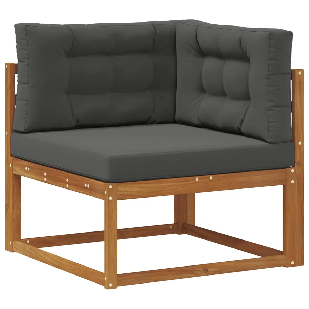 Modular Sectional Garden Sofa Set with Cushions 7 Pieces