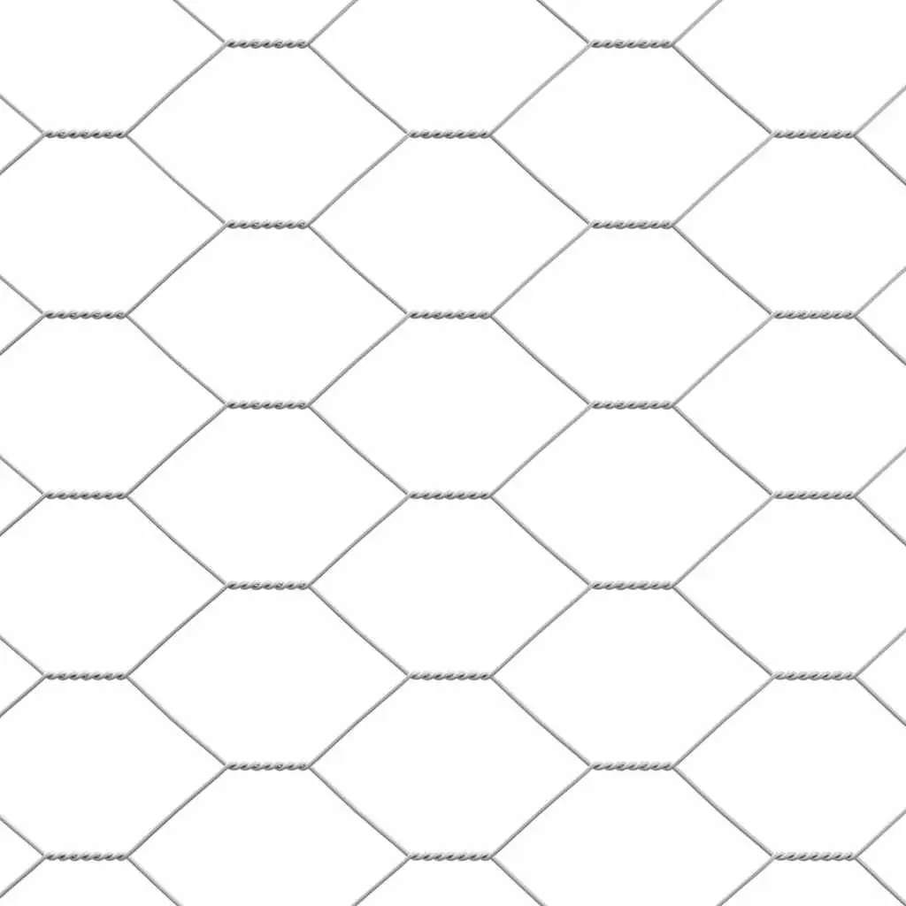 Silver Chicken Cage 3 pcs Galvanised Steel 600 x 200 x 200 cm