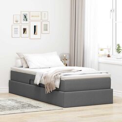 Hydraulic Lift Storage Bed with Pocket Spring Mattress