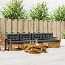 Durable 5-Piece Outdoor Sofa Set for Garden Spaces