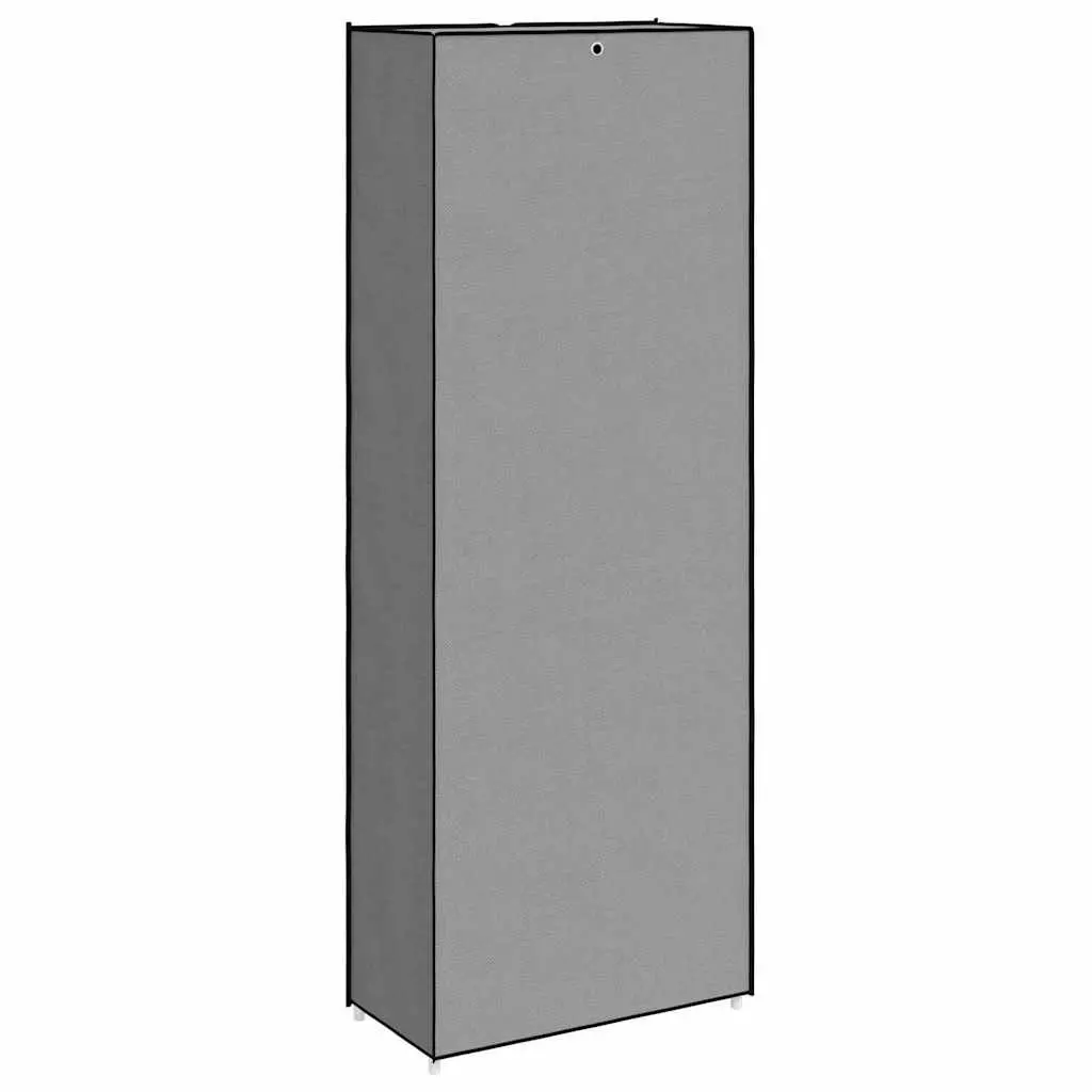 Grey 10-Tier Shoe Storage Organiser Rack