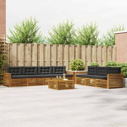 High-Quality 8-Piece Modular Outdoor Sofa Set