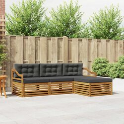 High-Quality Modular Outdoor Sofa Set in Anthracite