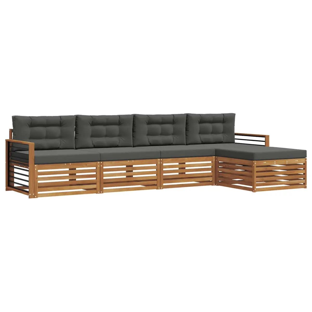 5-Piece Modular Outdoor Sofa Set